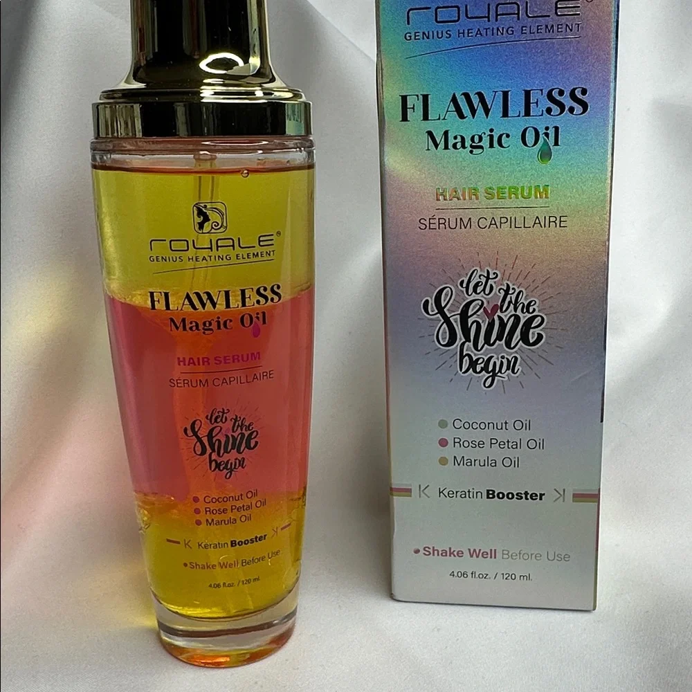Flawless Magic Oil Hair Serum | Coconut Oil, Rose Petal Oil, & Marula Oil - Picture 11 of 12